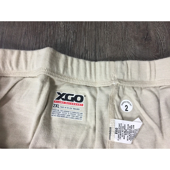 (O5) XGO Flame Retardant Midweight Men's Size 2XL Base Layer Long John Phase 2 - Picture 4 of 8